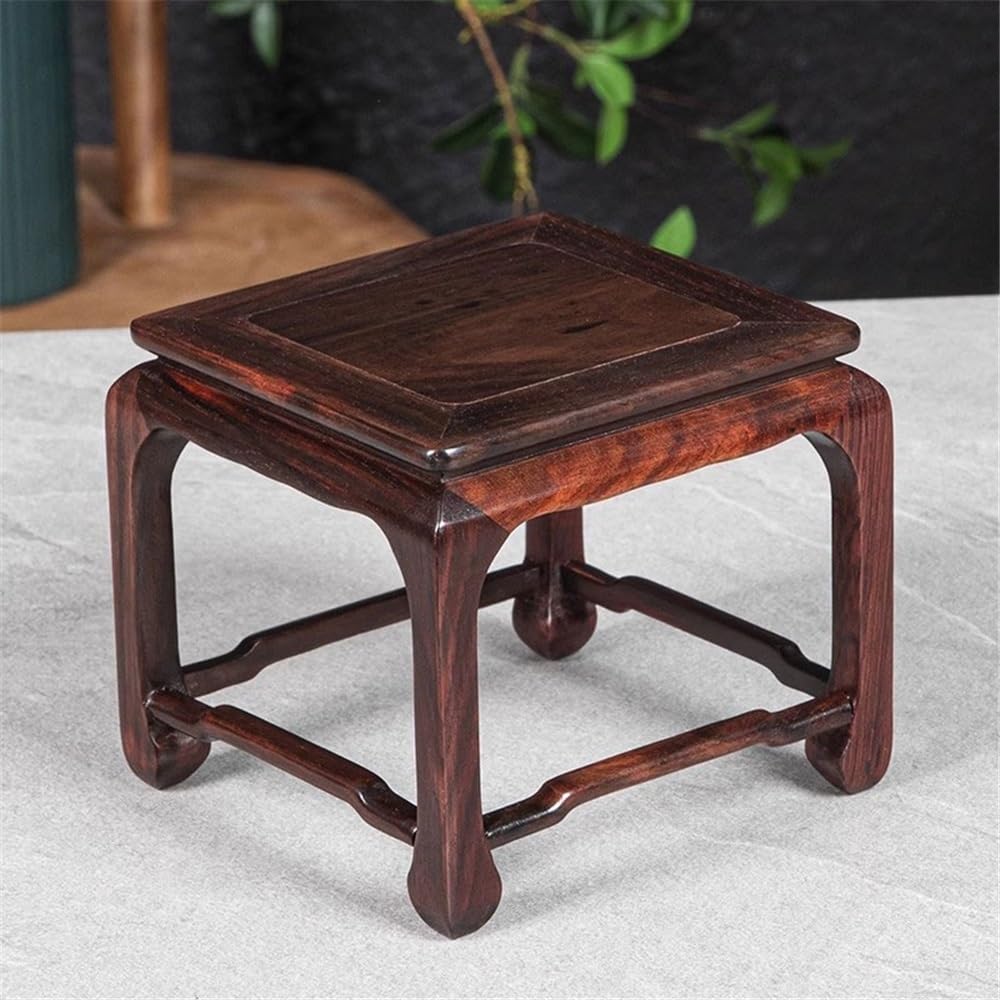 Bonsai-Basis Quadratischer Präsentationssockel mit Bonsai-Sockel hohem Bein