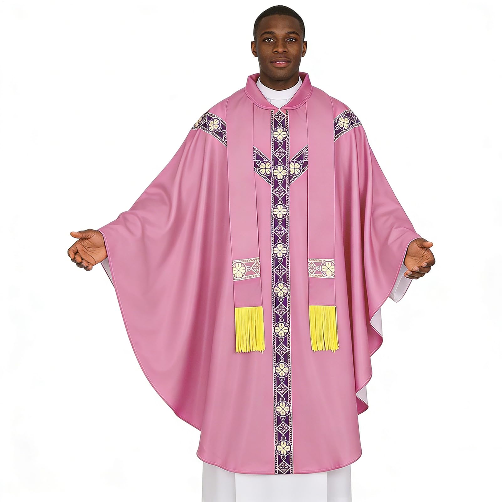 Robe de pasteur pour hommes pour éviter la chaleur à la messe - 8
