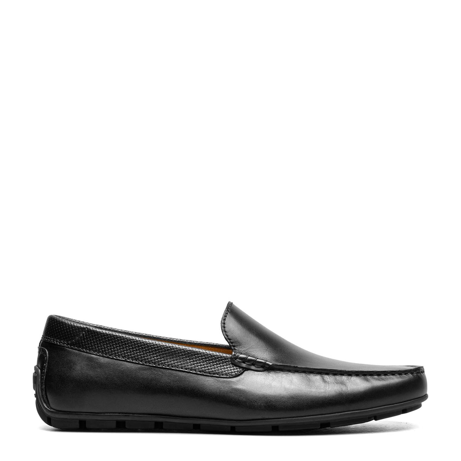 Florsheim Męskie buty motocyklowe Moc Toe Venetian Driver Slippers, czarne, 48,5 EU, czarny, 48.5 EU