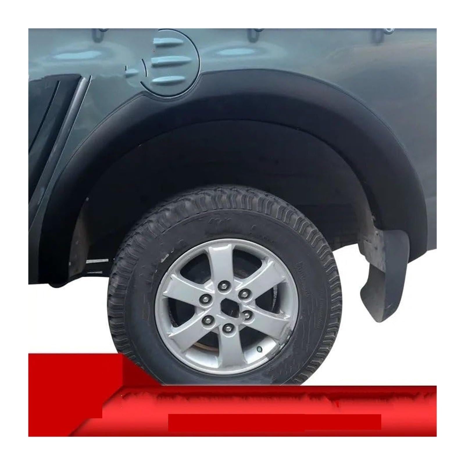 Auto Passaruota Per Mitsubishi L200 Per Triton 2006 2007 2008 2009 2010 2011 2012 2013 2014 Parafanghi Design Per Auto(Matte Black)
