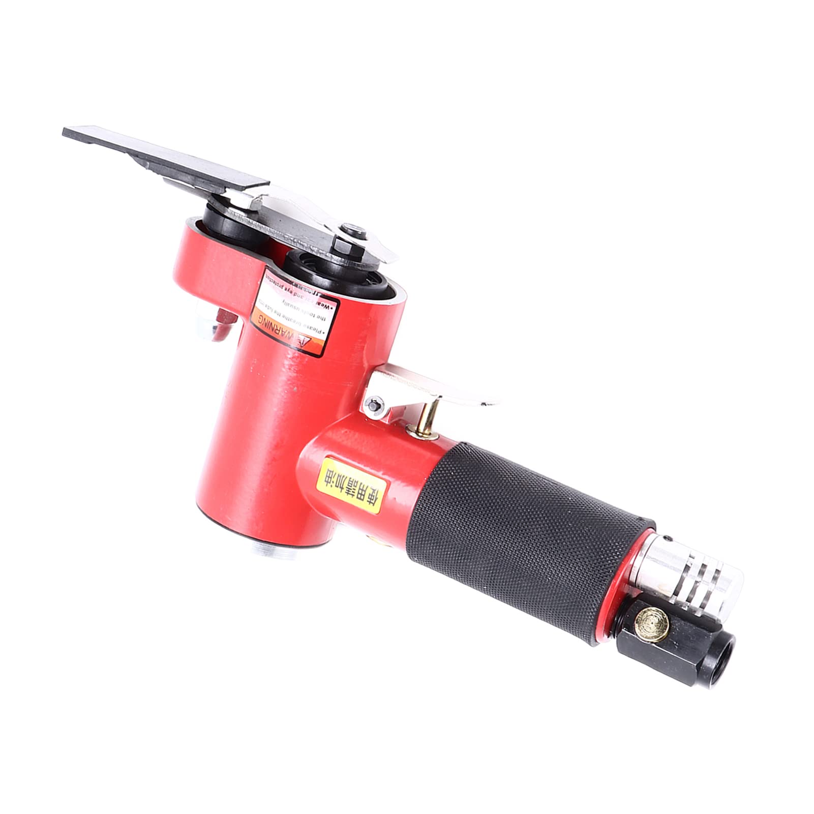 Pulidora neumática KP-6903, mini lijadora‑pulidora de aire con diseño ranurado, pulidora excéntrica de 14.000 rpm para espacios, esquinas y superficies irregulares, incluye 3