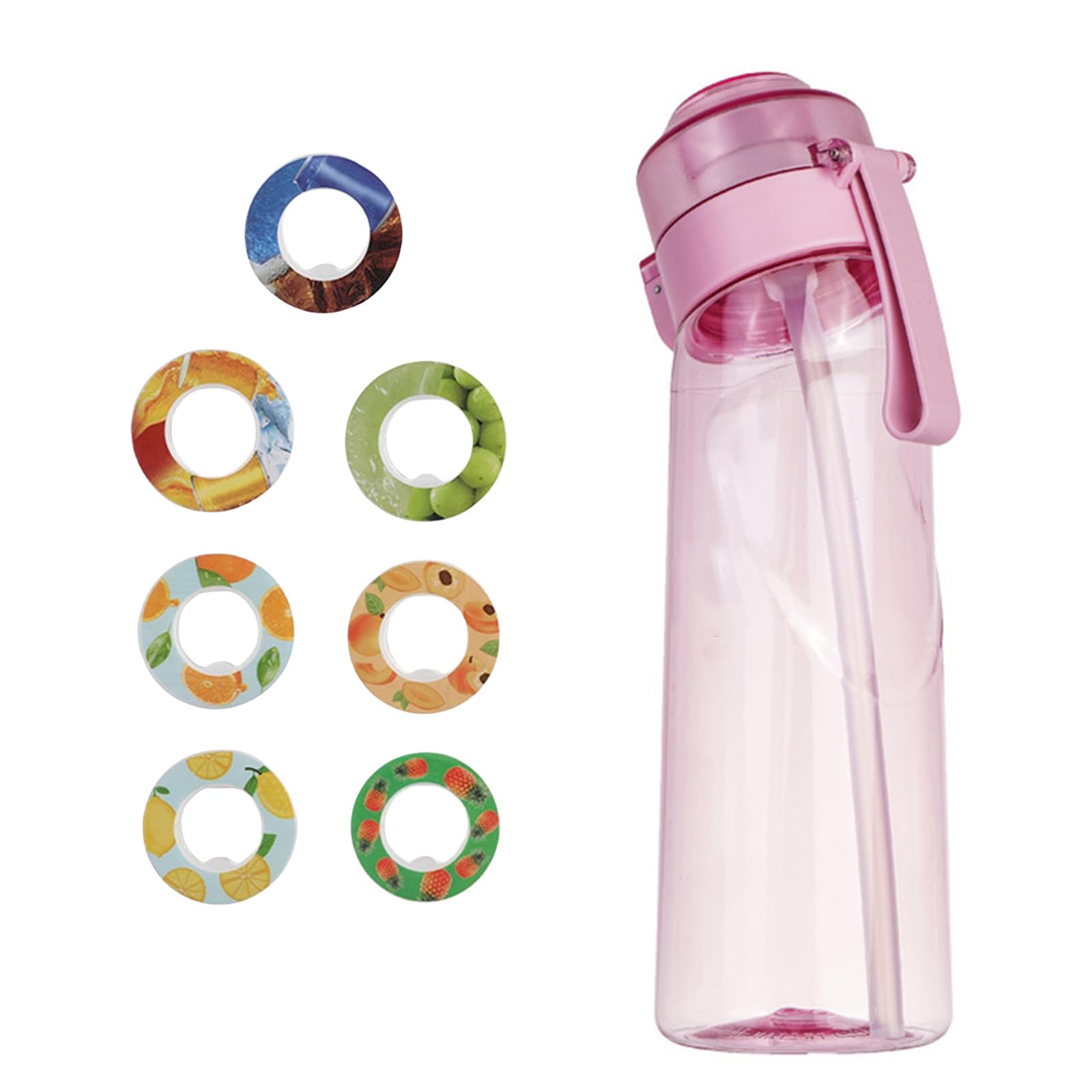 Amazon.co.jp: ウォーターボトル ストロー付き水筒 味が変わる水筒 大