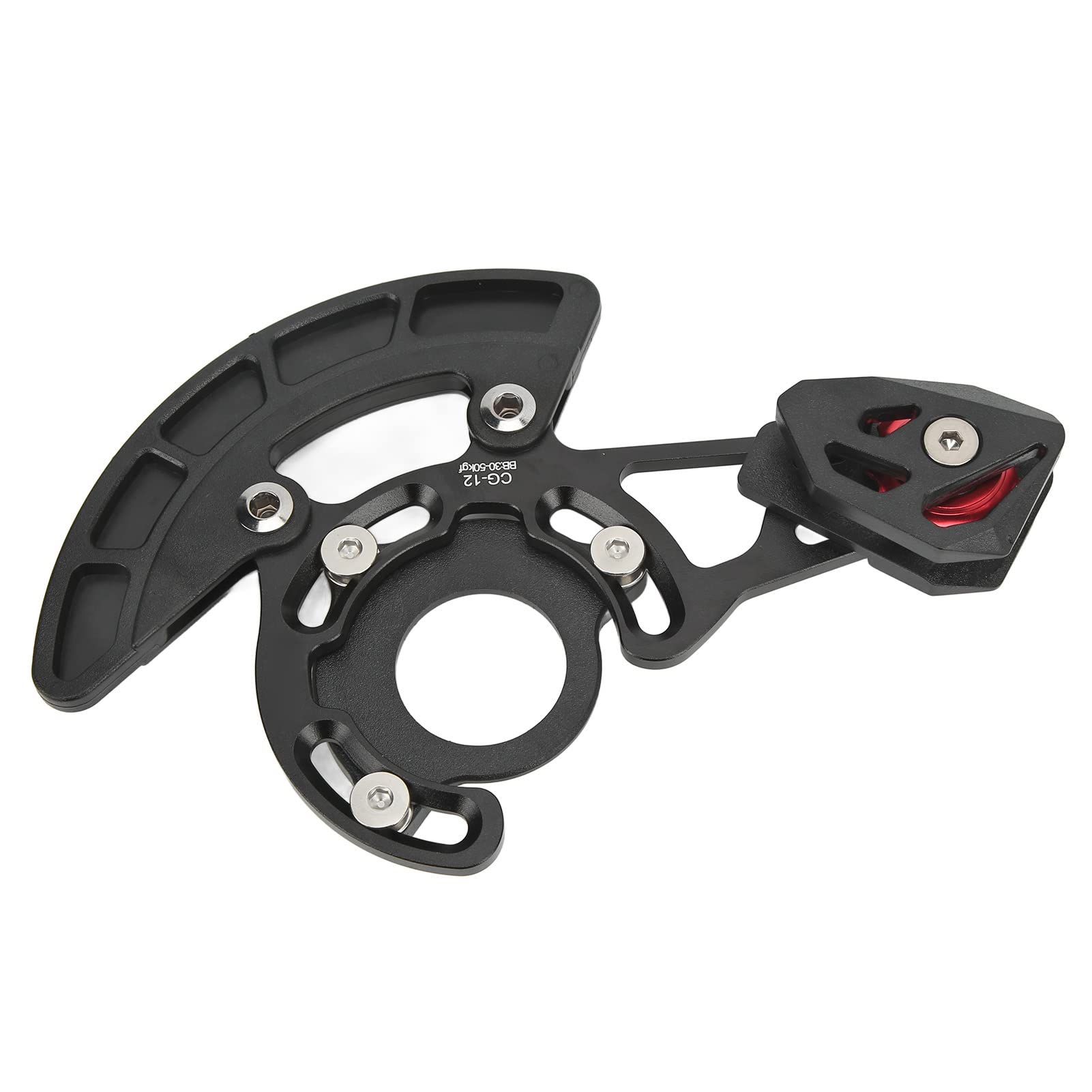 Guidacatena per Bici, Protezione Catena per Bici in Lega di Alluminio e Nylon, Catcher Guida Catena Leggero, Paracatena di Ricambio per Bici per Ciclismo