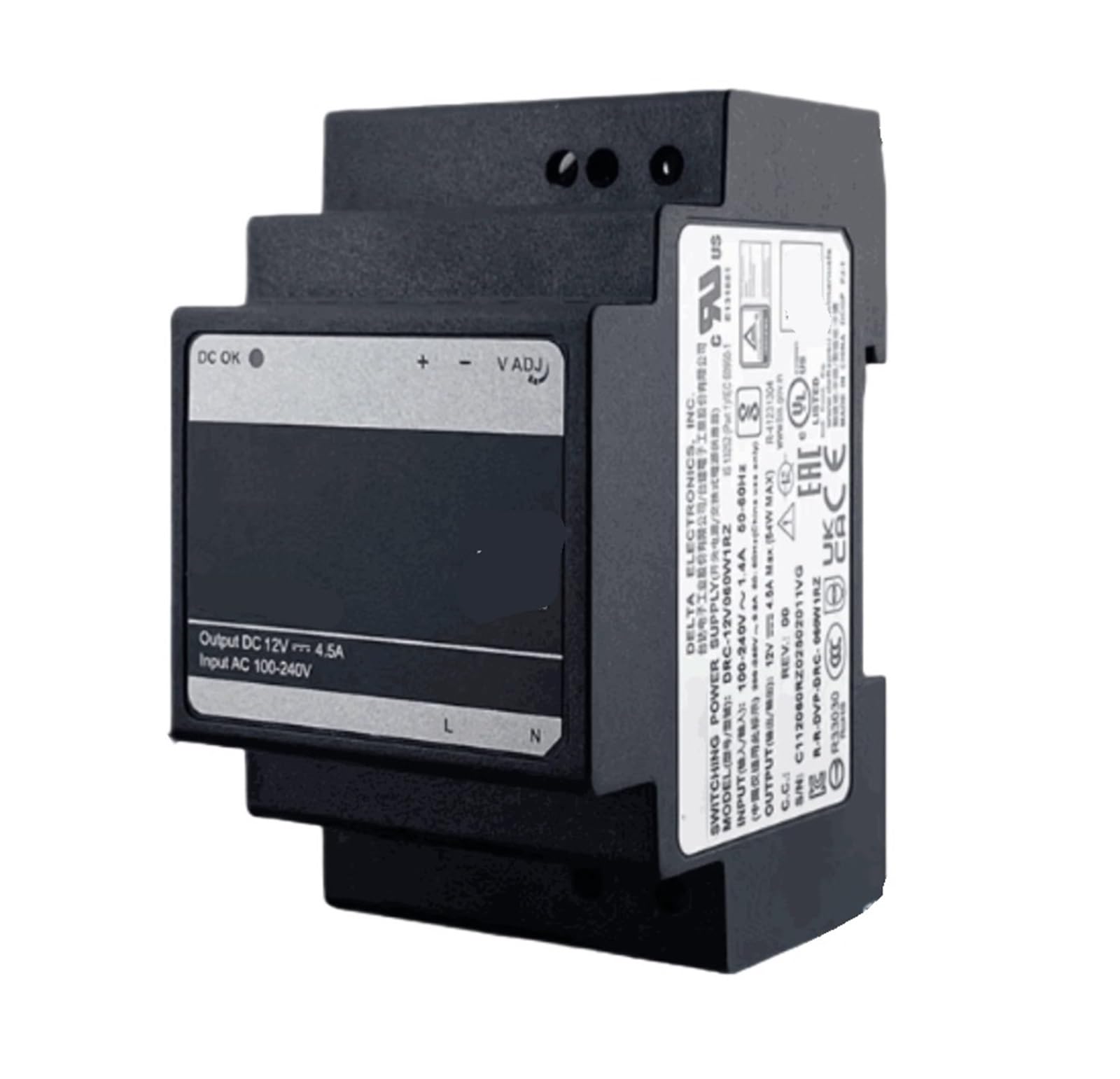 TPKMVGAP DRC-12V060W1RZ rail switch 12V4.5A 54W industrial rail power supply