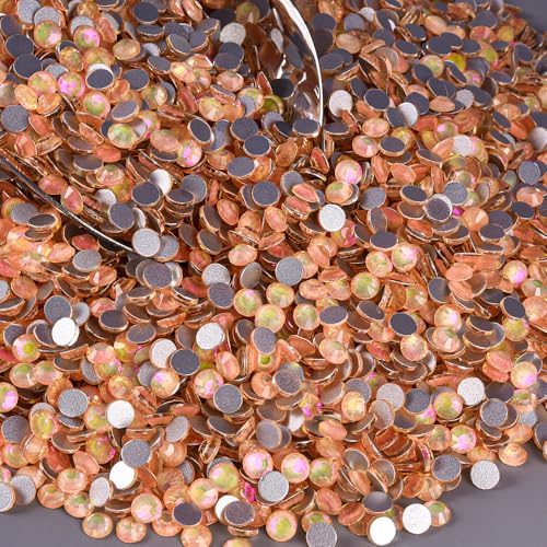 Image of Flat Back Tiny Rhinestones 2mm SS6 Sunshine Crystal 1440pcs