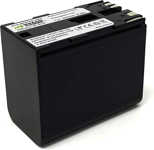 Miniatura 2 de Wasabi Power Batería para Canon BP-970G, BP-975 y RED Komodo 6K (8500mAh, paquete de 2)