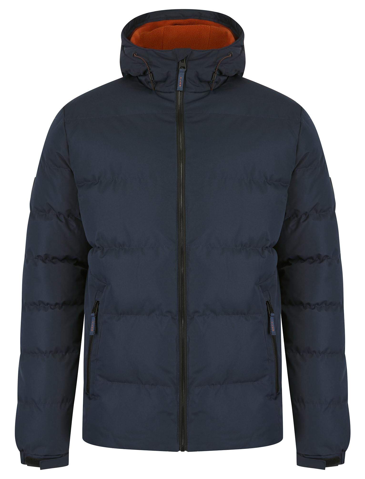 Tokyo Laundry Men's Takato Micro-Fleece Lined Quilted Puffer Jacket with Hood