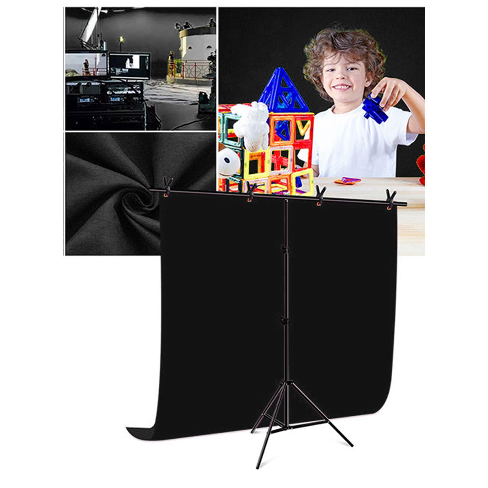 Białe Tło dla Fotografii, Profesjonalny Czysty Biały Ekran do Sesji Zdjęciowej, Białe Tło o Wysokiej Gęstości do Nagrywania Wideo Stojak Portretowy Studio (3 x 6 m / 9,84 x 19,69