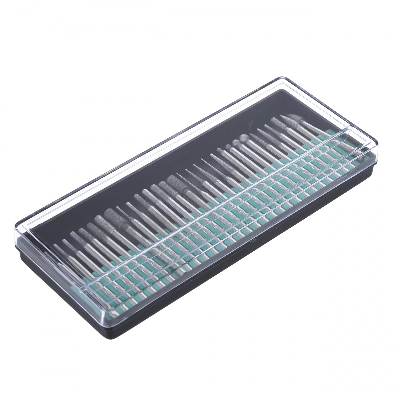 30pc Universal Diamond Burr Set Rotary Tools 150 Grit