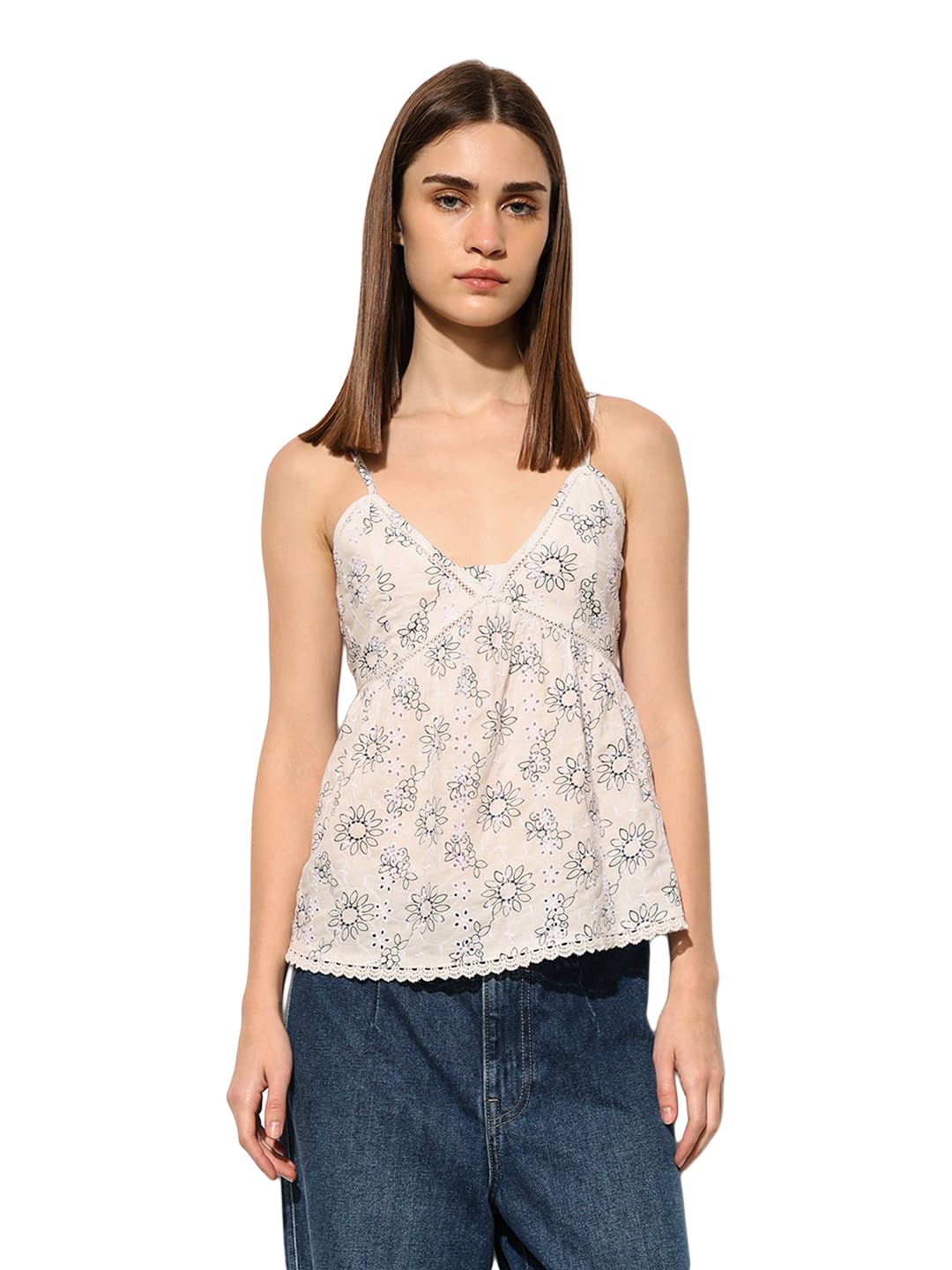 only Women's Floral Relaxed Fit T-Shirt-picture-17
