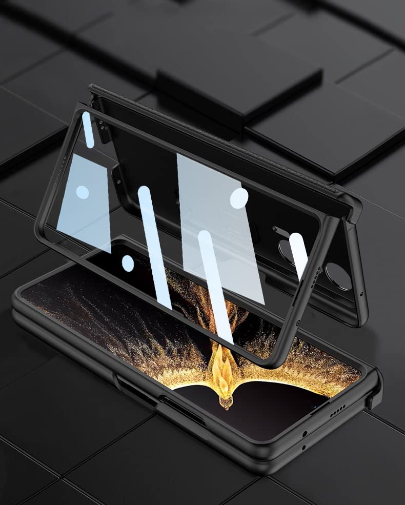 Étui pour Honor Magic Vs coque de téléphone cuir or mince