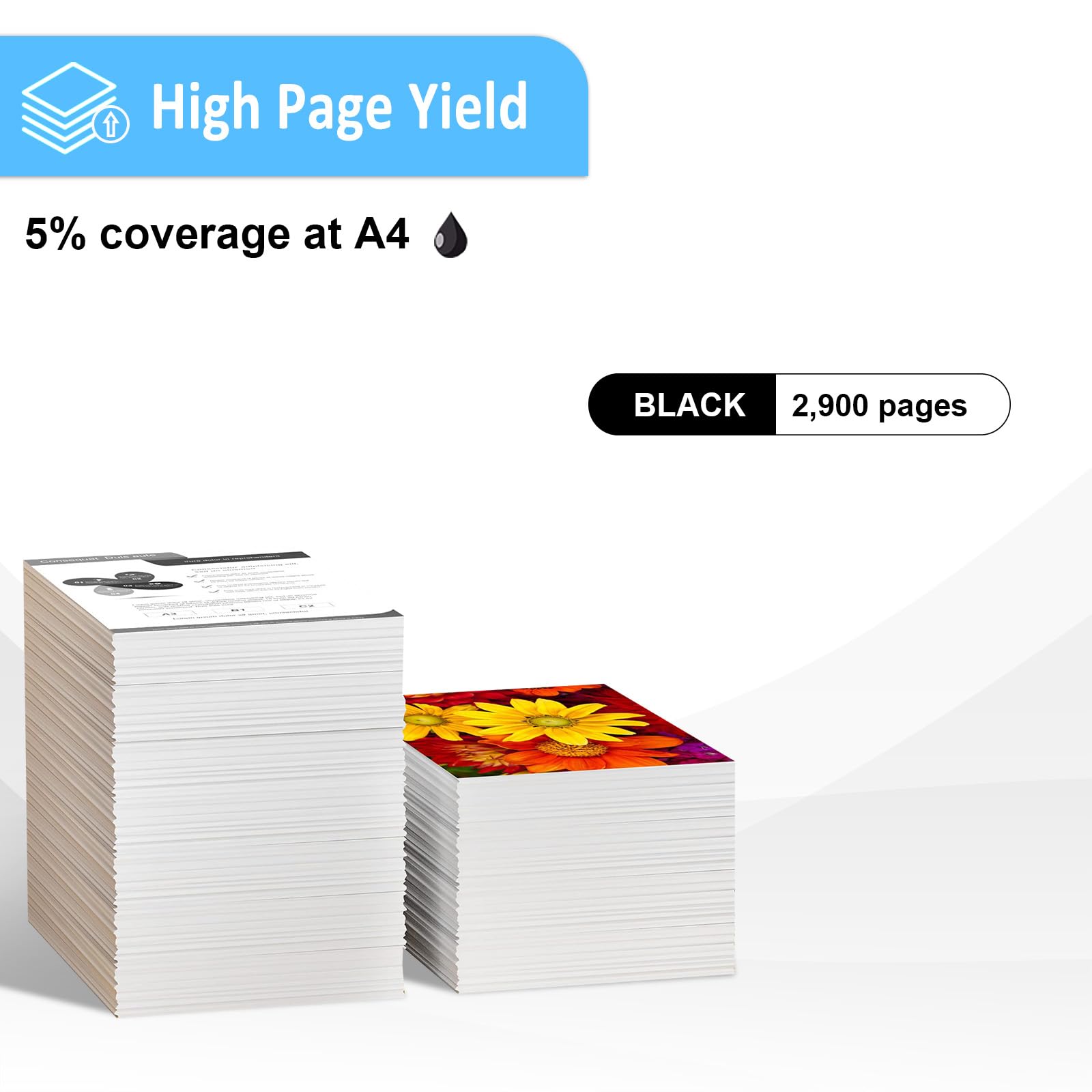 Compatibile 149A W1490A (149X W1490X) Cartuccia di Toner per HP LaserJet 4002dw 4002dn MFP 4102dw 4102fdw 4102fdn Stampanti 2900 Pagine [Senza chip, Con strumenti]