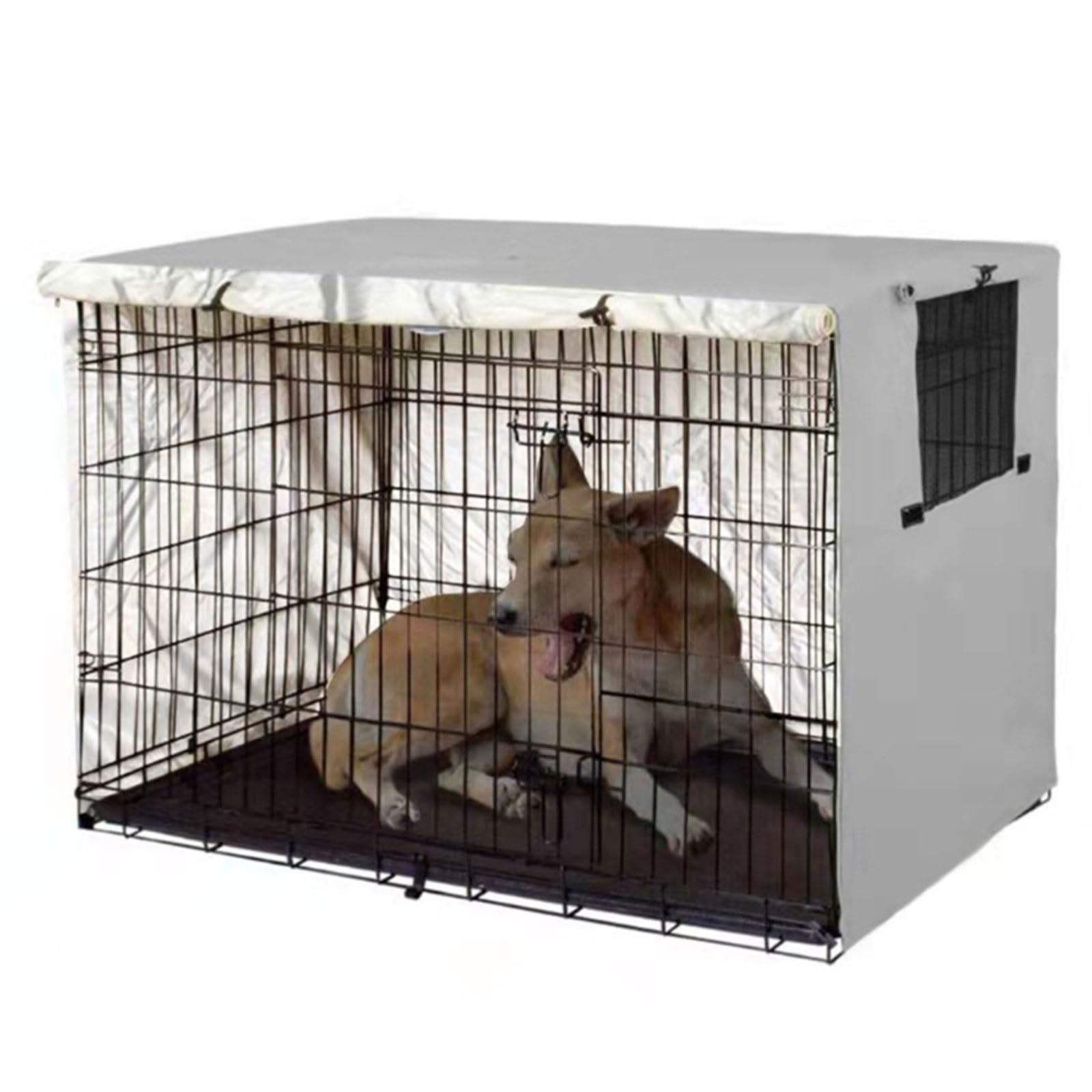 ペット用ケージ ブラウン ワイヤー製 Amazon.co.jp: 犬用ケージ ペット用ワイヤーケージ 開閉式 オックス