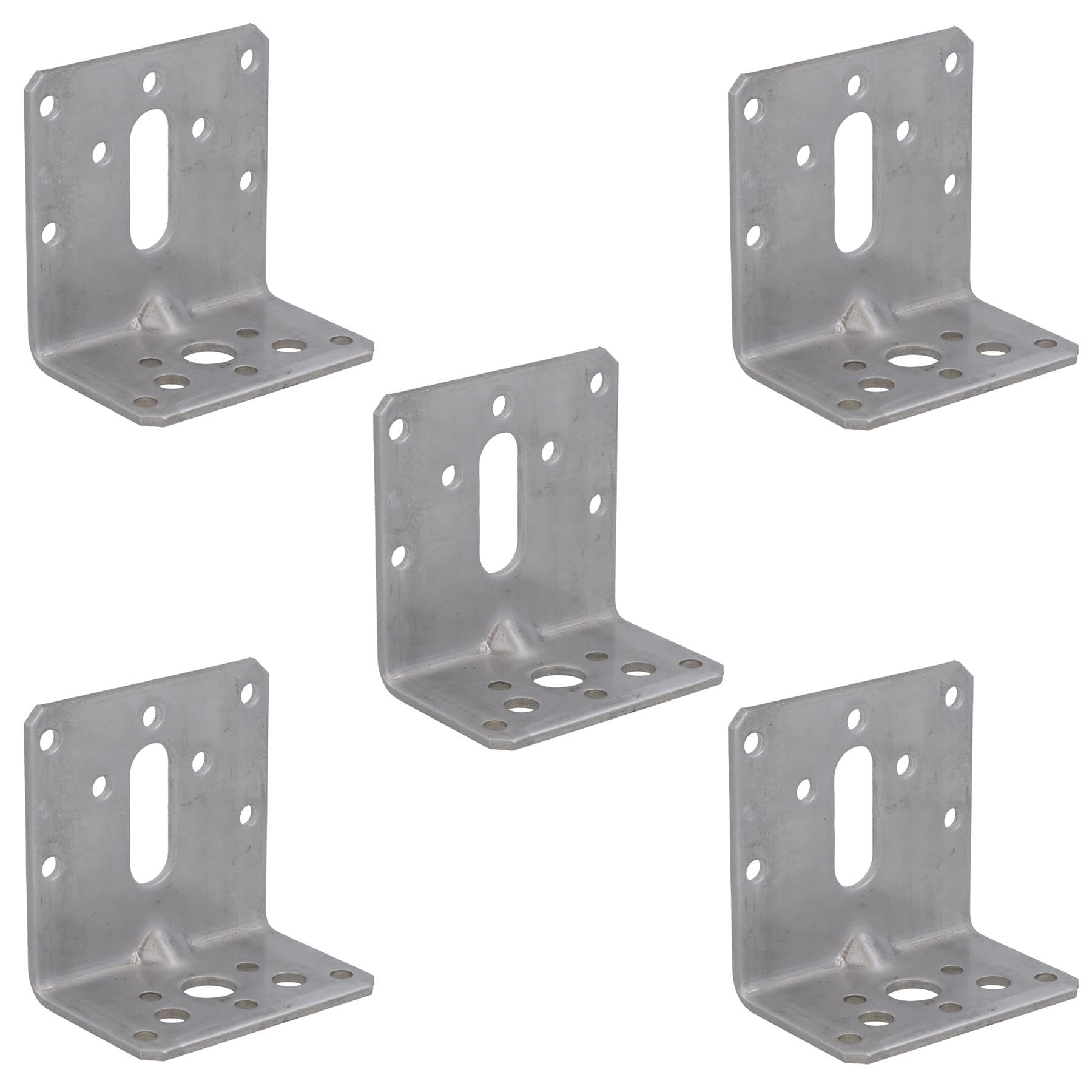 Stainless ABL Angle Bracket Corner Fastener Plate 60mm x 40mm x 60mm 5pc