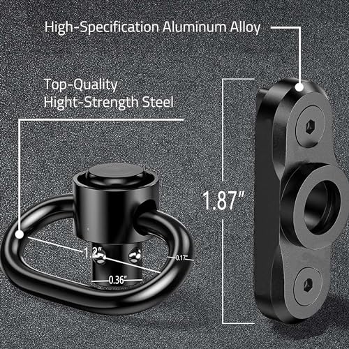 Generic Suporte giratório de rotação de 360° para suporte giratório tradicional de dois pontos de 1,