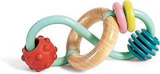 Hape Gregor Grasping Toy for Boys and Girls from 3 to 12 Months - Educational Toy for Babies