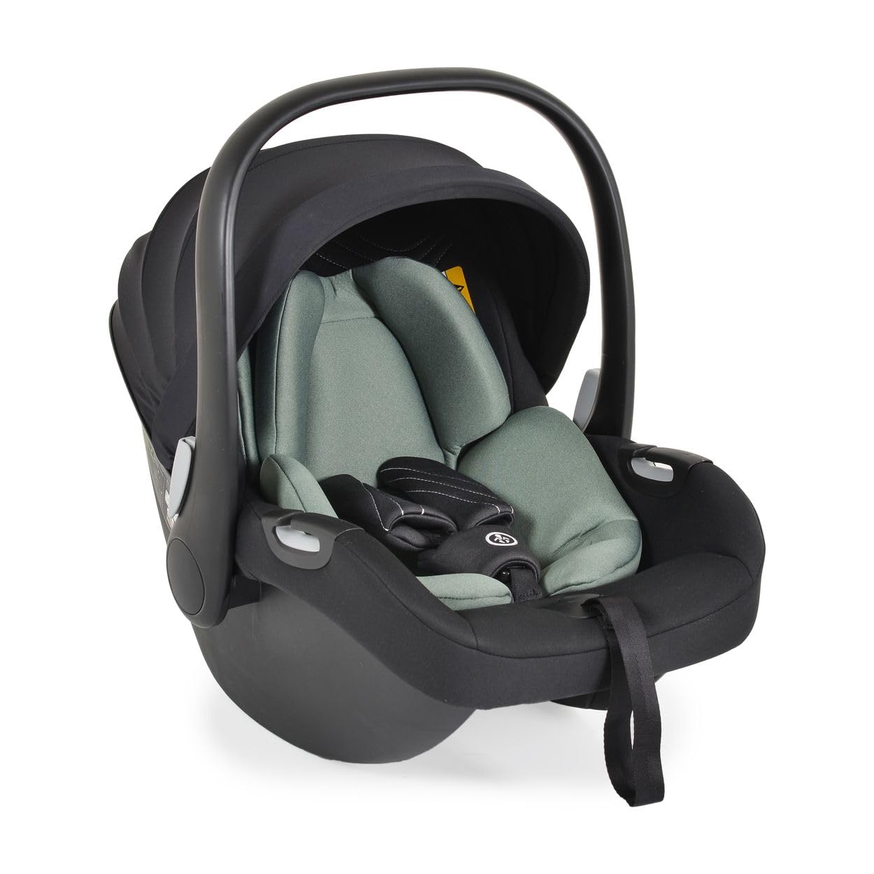 Cangaroo, seggiolino auto per neonati i-Size (40-83 cm) gruppo 0+ imbracatura, colori:ecologica