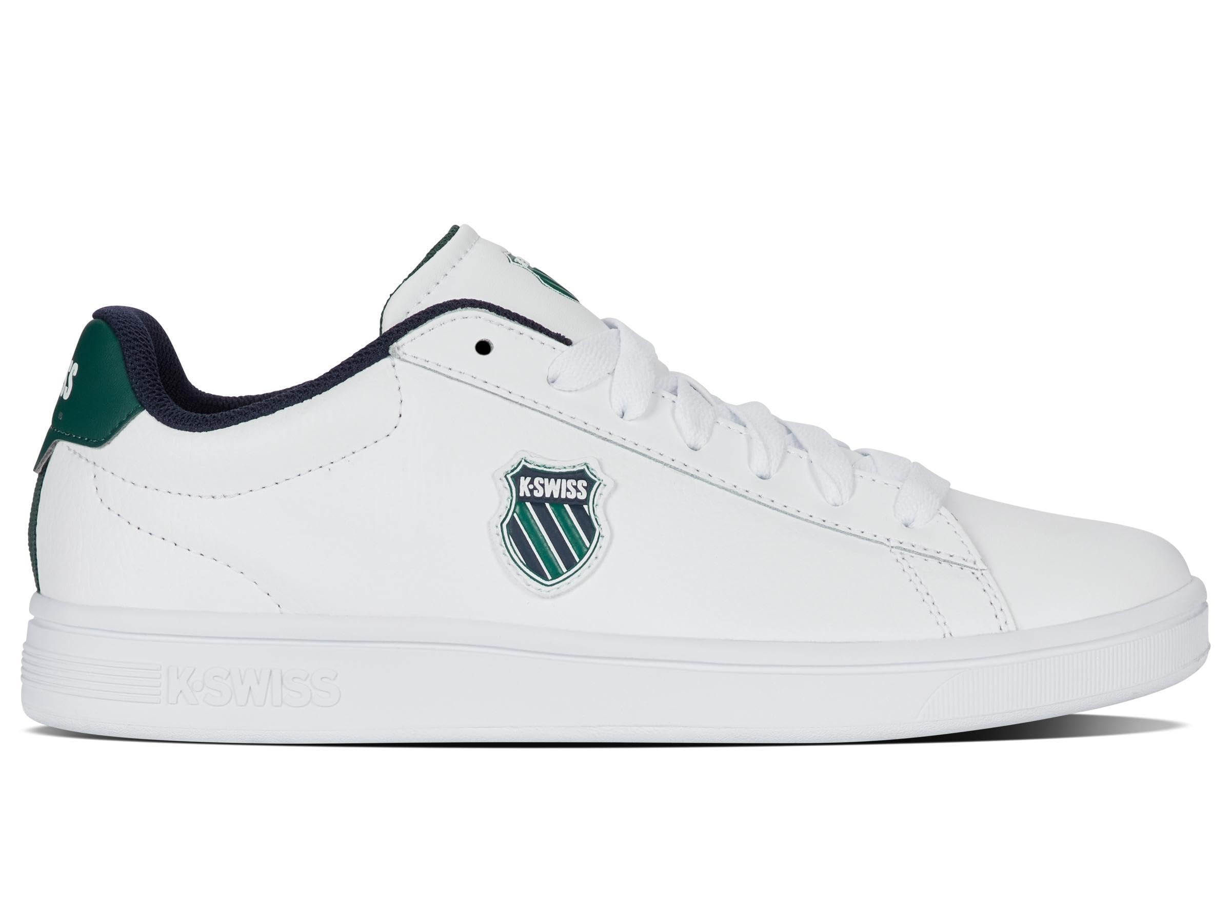 Kswiss Men's Court Shield Ii,Wht/Rainfrst/Peacot,40EU