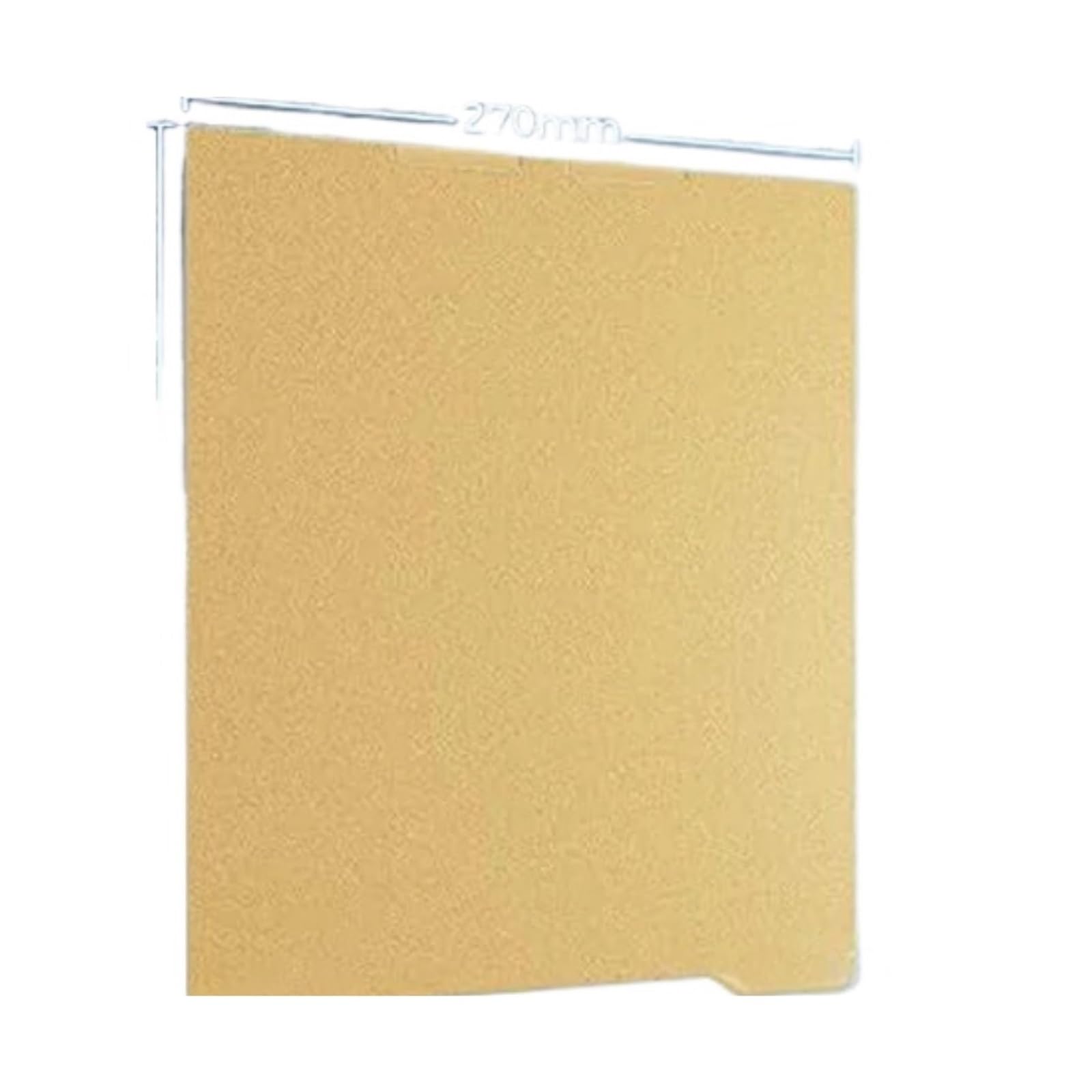 PEI Bauplatte, kompatibel mit Creality, K2 Heizbett | Beidseitig texturierte und glatte flexible Platte für 3D-Drucker-Heizbett, 270x293mm(K2 270x293mm)