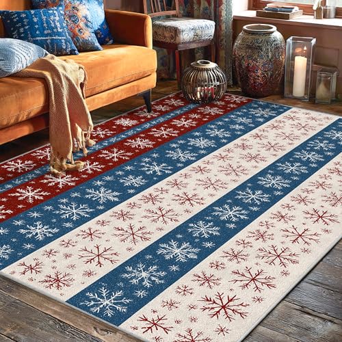 Tapis flocon de neige anti-décoloration et antidérapant - 2