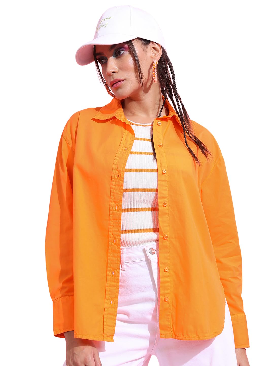 Women's Solid Regular Fit Shirt-image-45