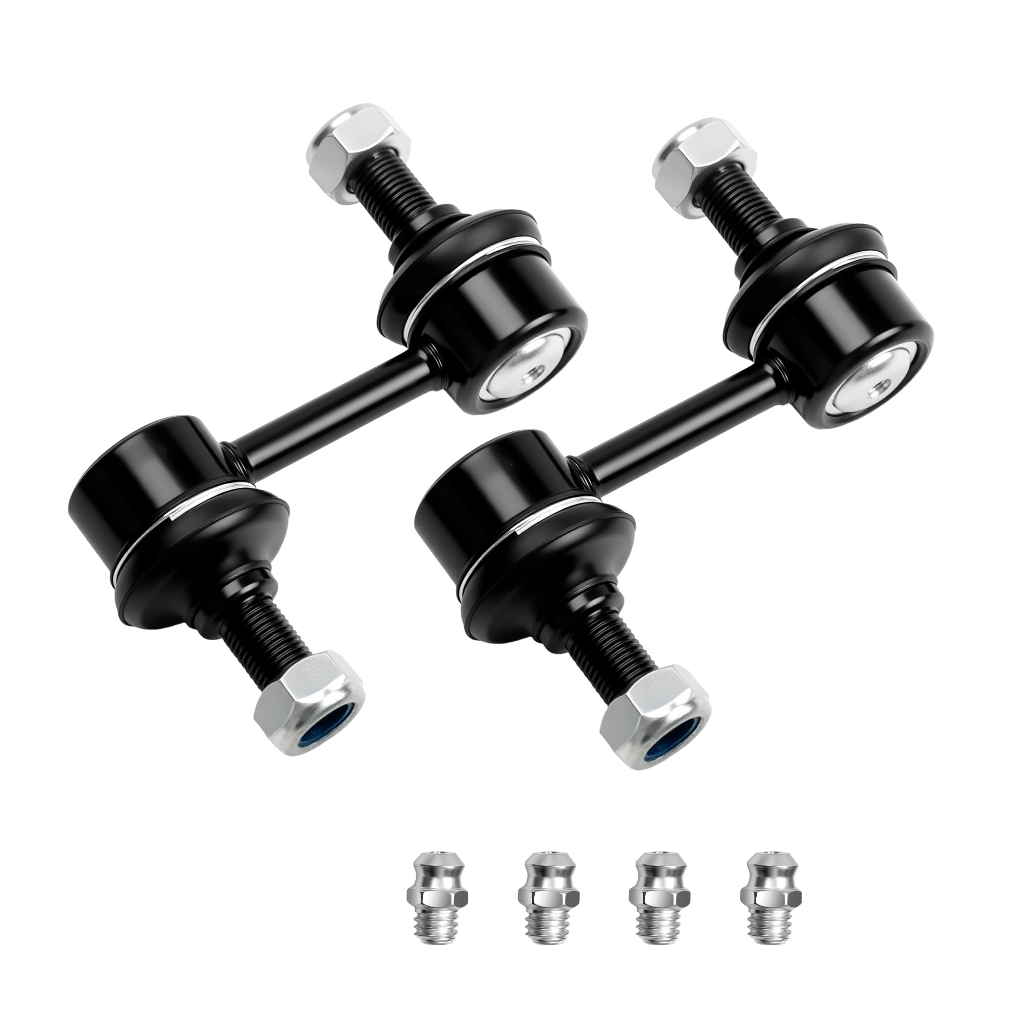 Photo 1 of 2Pcs K750146 Front Stabilizer Sway Bar End Links Compatible with Nissan Armada 2005-2022, Titan 2004-2015, Infiniti QX56 2004-2013, QX80 2014-2022 V8 5.6L Replaces 546187S000, 54618LA0A