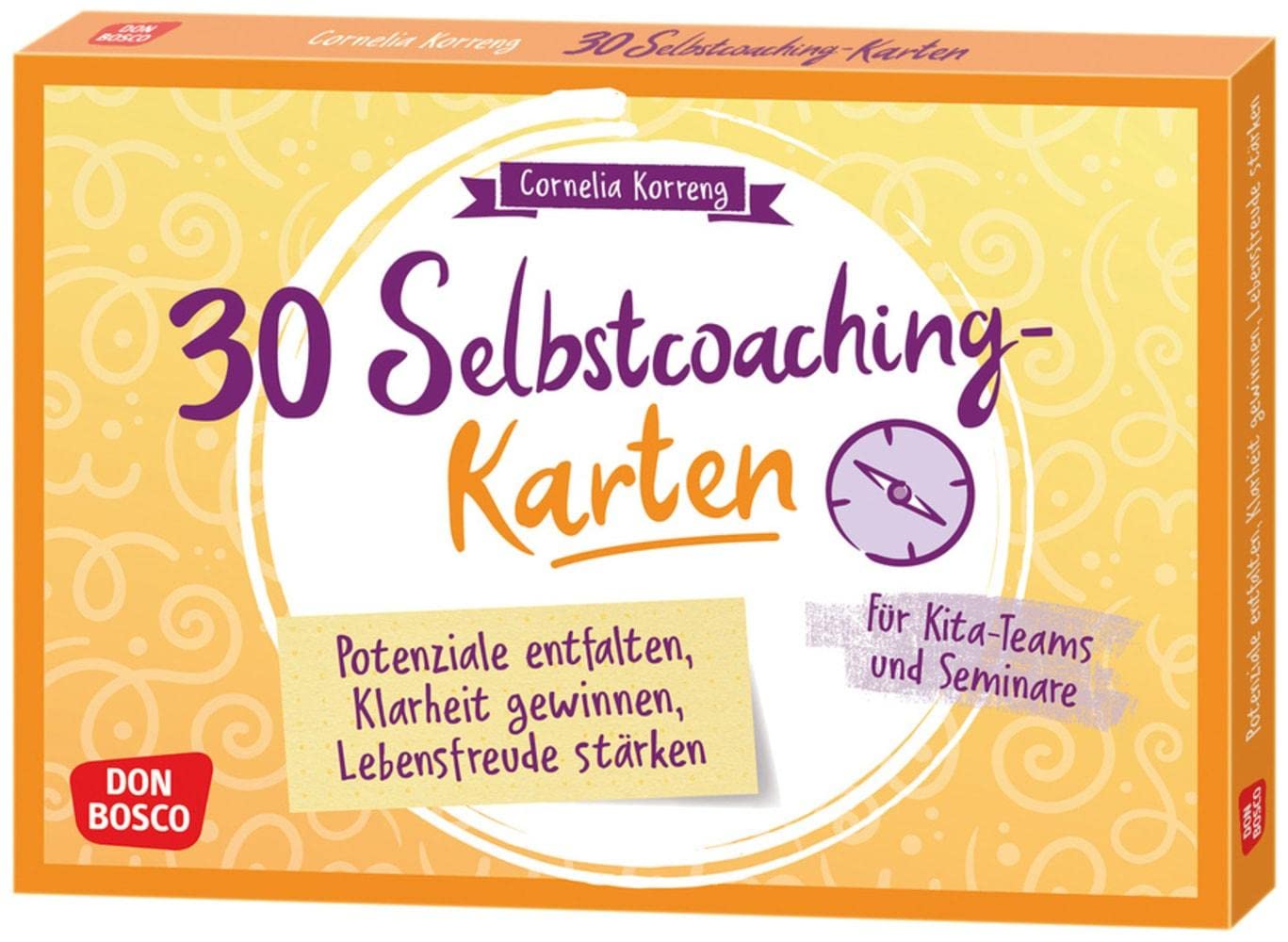 Cornelia Korreng Selbstcoaching-Karten | Impulse für Stressbewältigung in Kitas