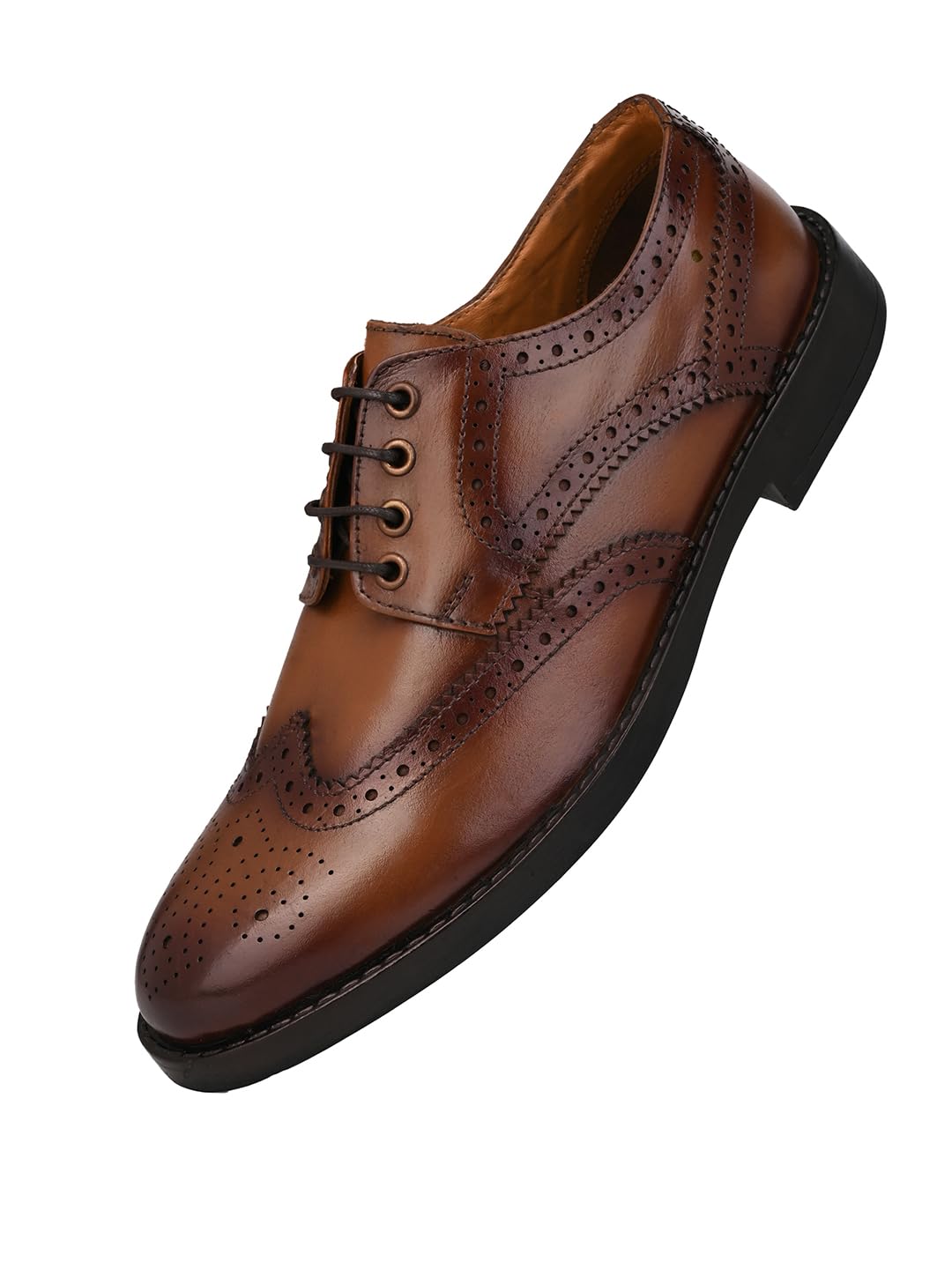 Class Up Your Look with These Stylish Lace-up Formal Brogues Shoes for Men Quality Leather, Perfect for Any Occasion-image-29