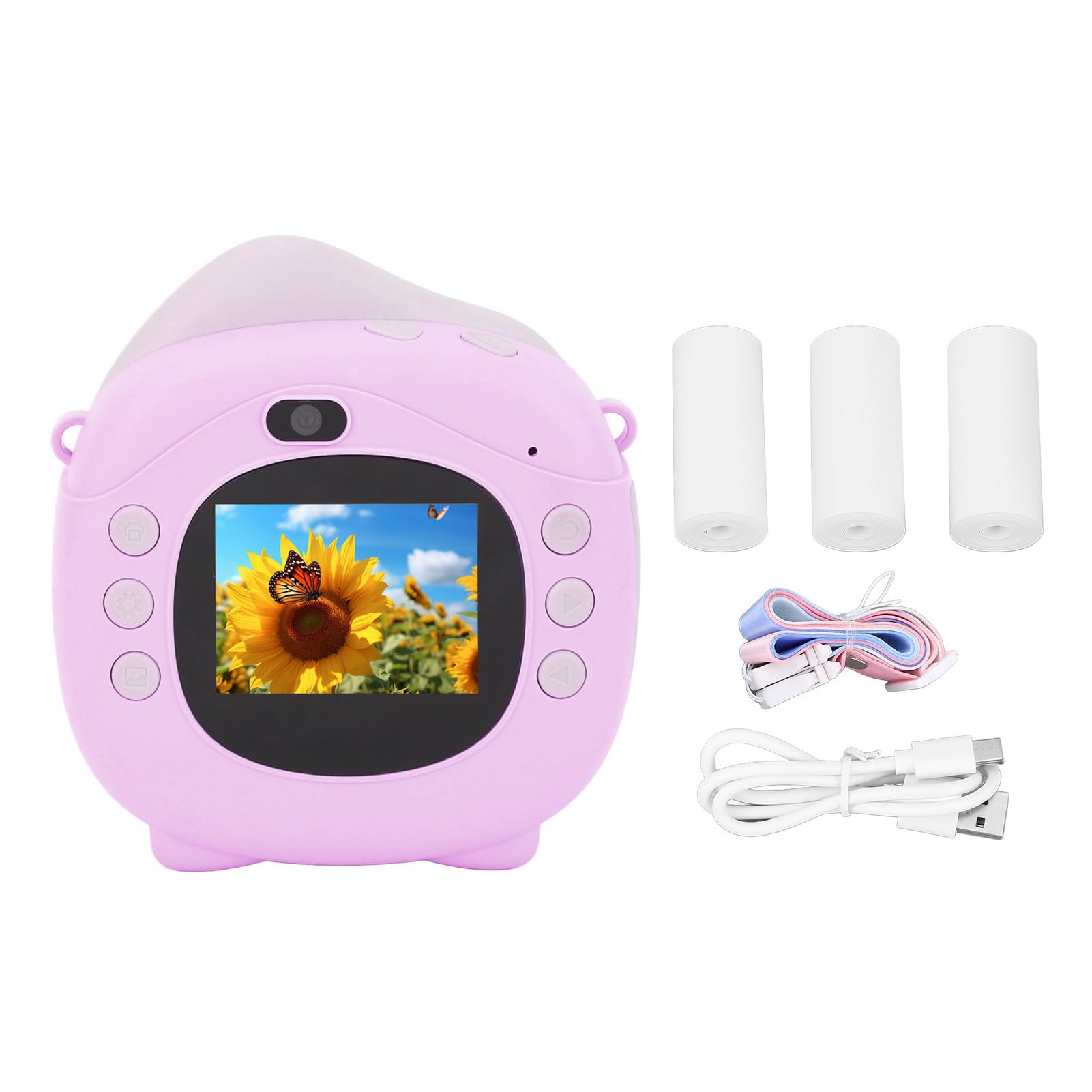 12MP Camera Instant Camera, Toddler Print Camera, Thermal Printing Selfie Digital Camera with Print Paper for Travel Multi Zoom Instant Camera (32GB)-picture-30