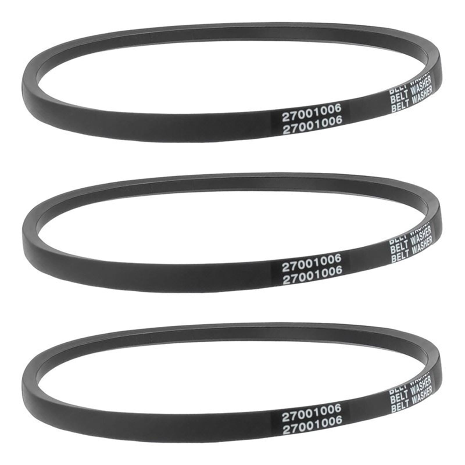 Courroie D'entraînement De Lave-linge, 3 Pièces, Compatible Avec Speed ​​Queen,27001006 AP6007462, Accessoires De Remplacement for Réparation De Machine À Laver