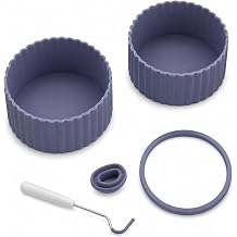 Silicone Tumbler Boots & Sealing Ring for Ninja Blast Max BC251 Lavender