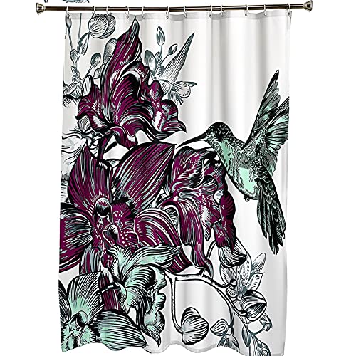 Rideau de douche anti moisissure 180x200 résistant à l'humidité - 7