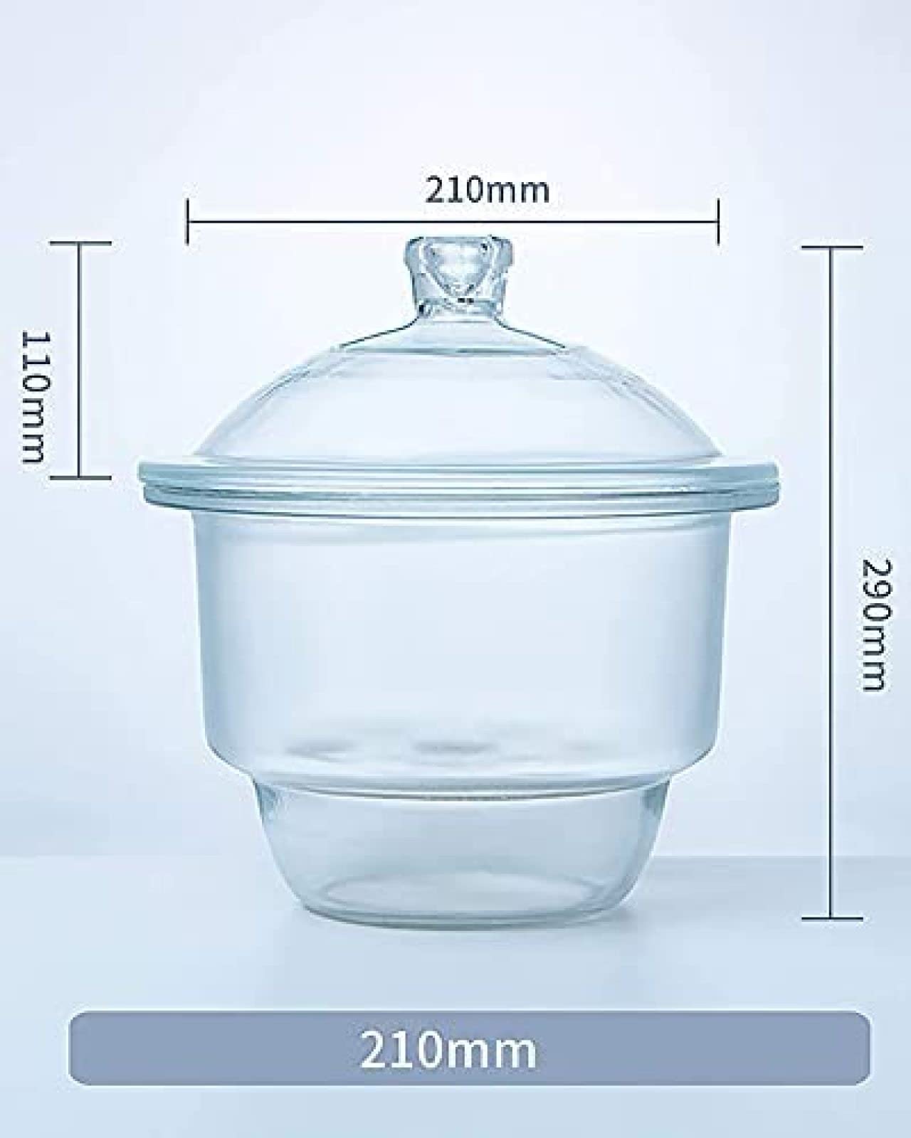 理化学機器古いデシケーター古ガラス保存瓶磁器受け付き Yahoo