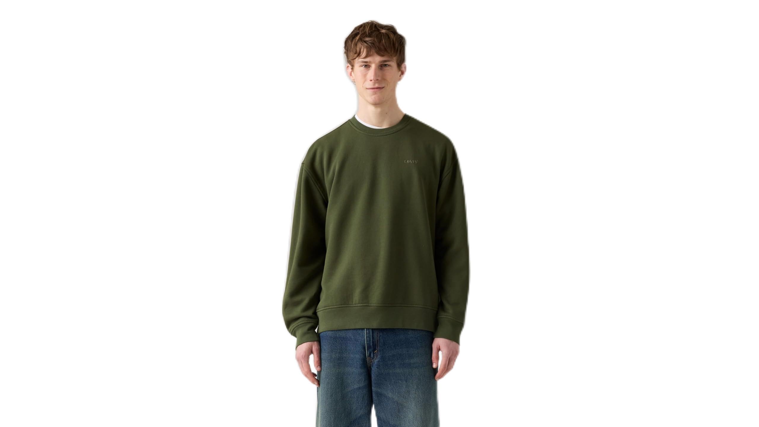 Seasonal Crewneck Sweatshirt Sweatshirts Erkek