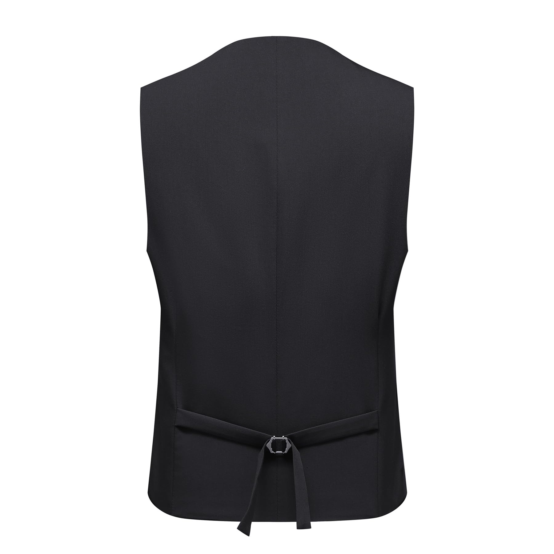 Allthemen Abito da Uomo Elastico 3 Pezzi Completo da Uomo Tinta Unita con Due Bottoni Slim Fit Formale Blazer Pantaloni Gilet