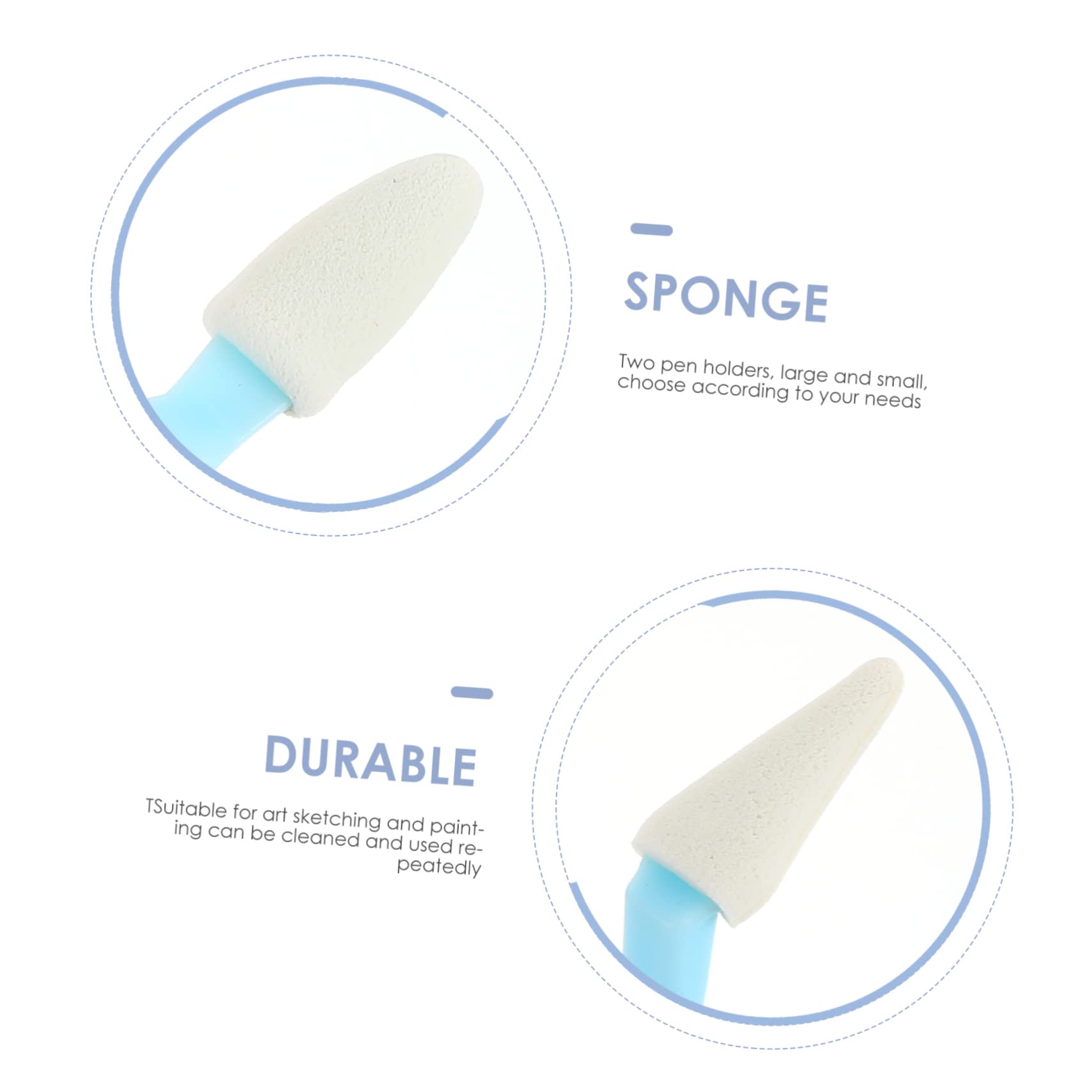 ERINGOGO 1 Set Washable Sketch Sponge Wiper Artist Drawing Tools for Sketching Blending Wiping for Graphite Pastels Colored Pencils Durable Easy to Use