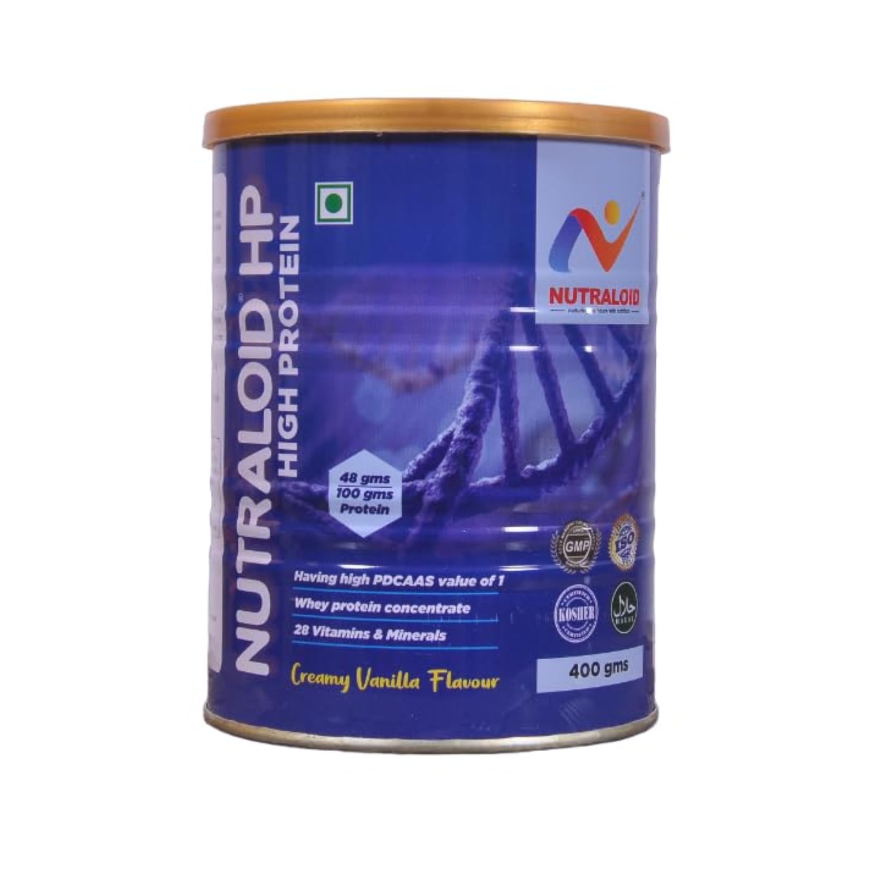 NUTRALOID HP High Protein WHEY PROTEIN Creamy Vanilla Flavour