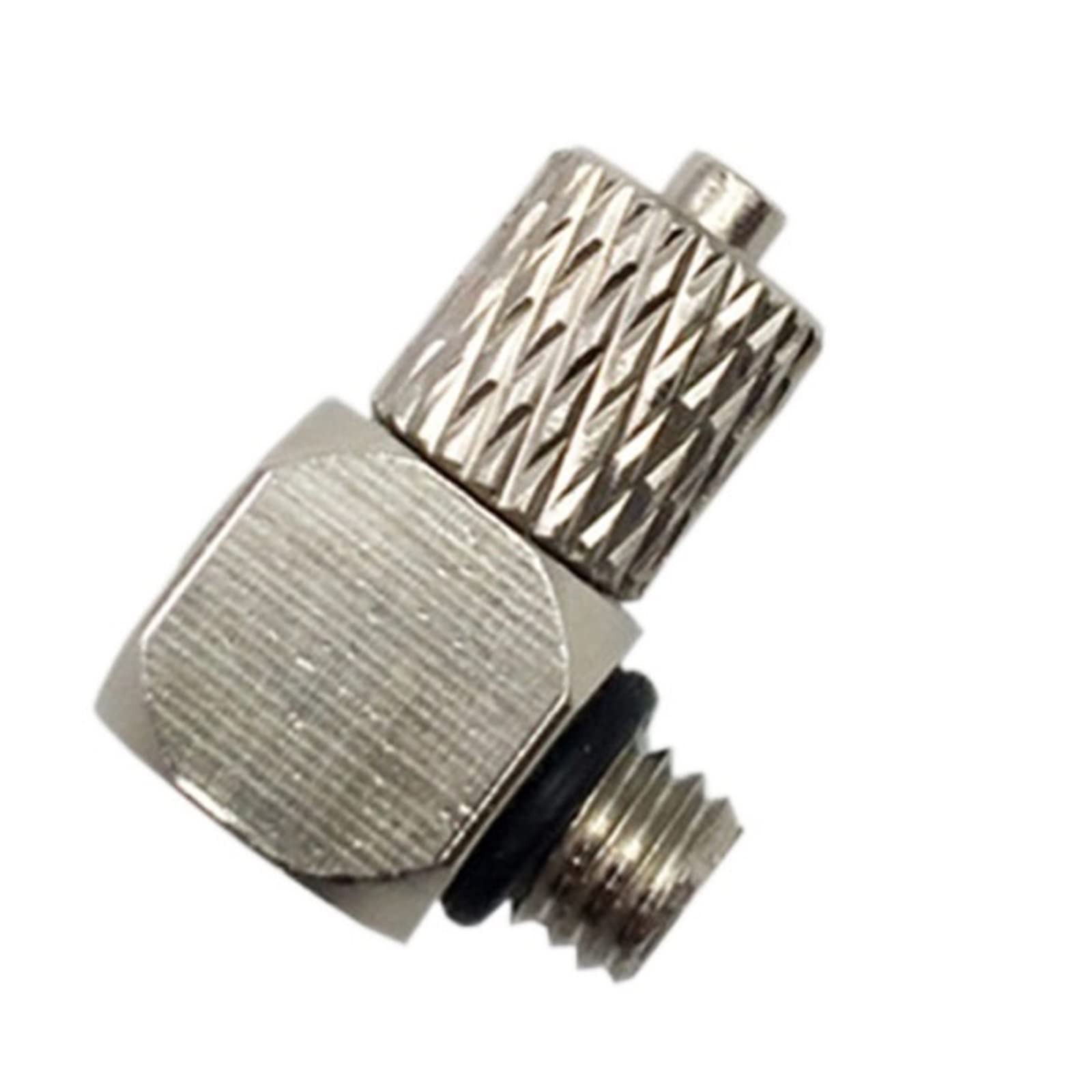 Messing Pneumatik-Steckverbinder Set – 3–6 Mm, T-Stück, Winkel & Gerade, Für PU/PE/Nylon-Schläuche, 0–10 Bar, -30 Bis 180°C