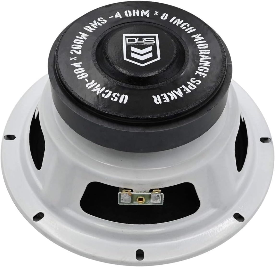 DOWN4SOUND USCMR-804 | 8 INCH MIDRANGE Speaker | 4 OHM | 200W RMS - Each