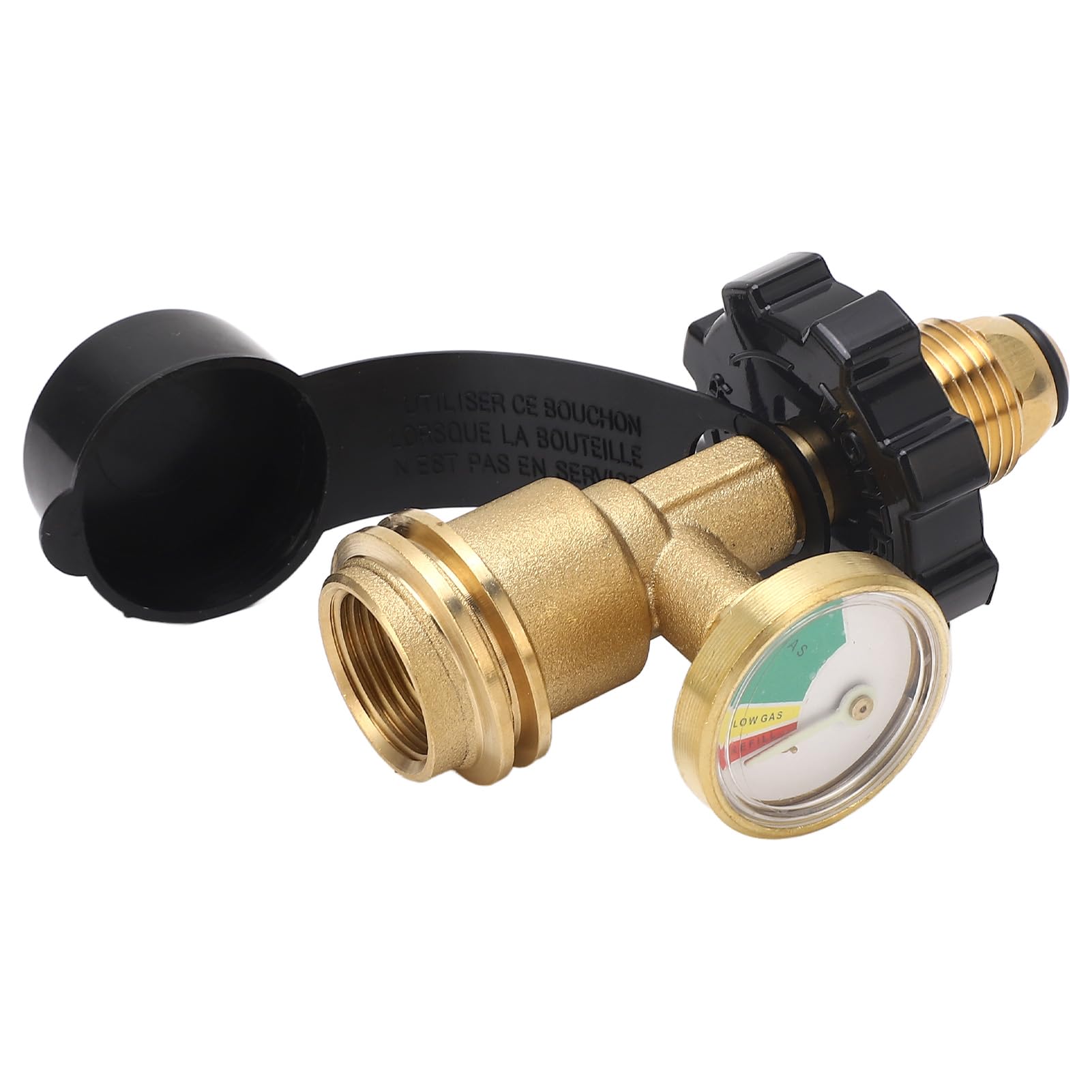 POL Gas Adapter POL LP Service Valve to QCC1 Gas Adapter with Professional Accessories