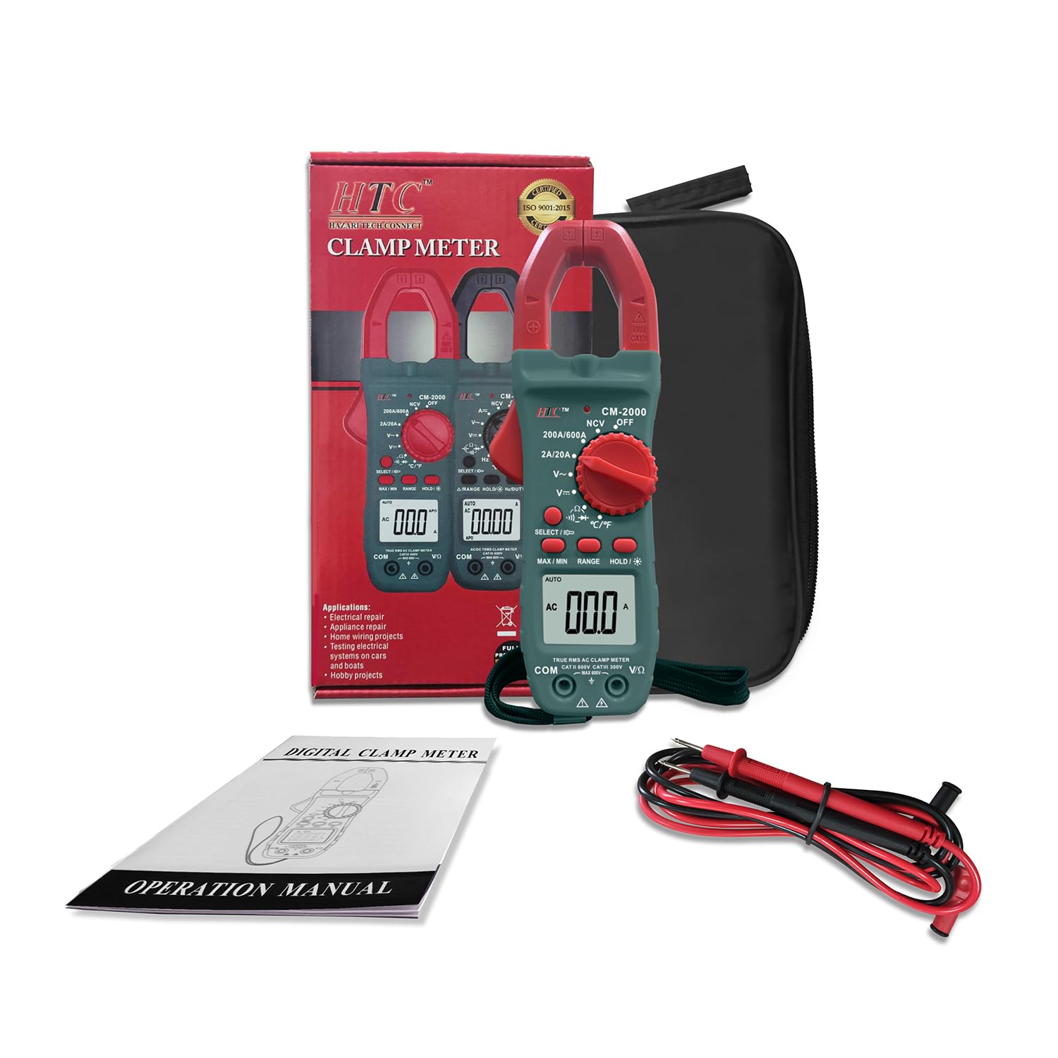 Rytee Sales Plastic HTC Instrument CM-2000 Digital AC Clamp Meter - Image 3 thumbnail