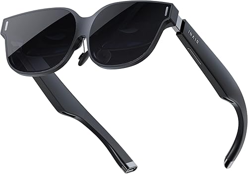 INAIR 2 gafas PRO AR | Imagen y video 2D a 3D | Interruptor de realidad/virtual | Multipantalla | Pantalla de 135 pulgadas 120Hz para trabajo y