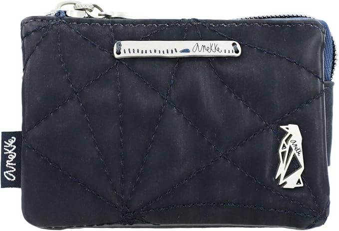 Anekke | Monedero Triple Compartimento Nature Ocean | Accesorios y Complementos par Mujer | Monedero