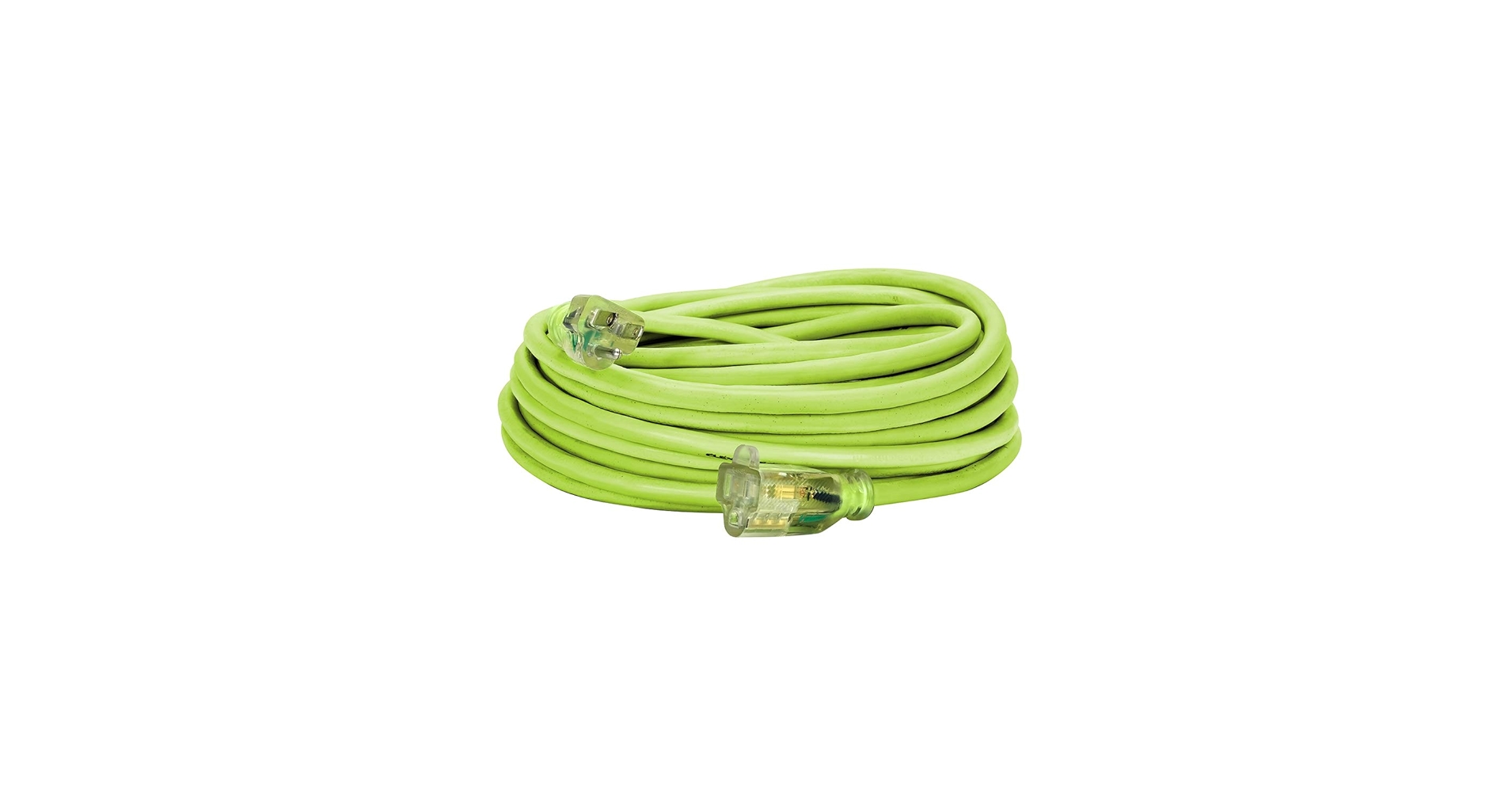 Flexzilla Pro Extension Cord, 14/3 AWG SJTW, 50 ft., Lighted Plug