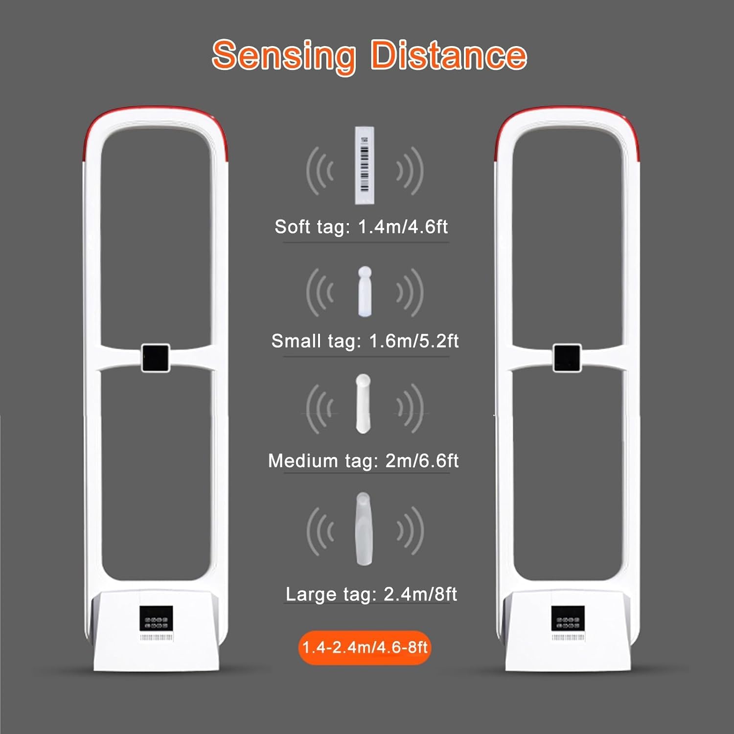 Sistema de alarma de seguridad con alerta de sonido y luz, doble voltaje para prevención de robos