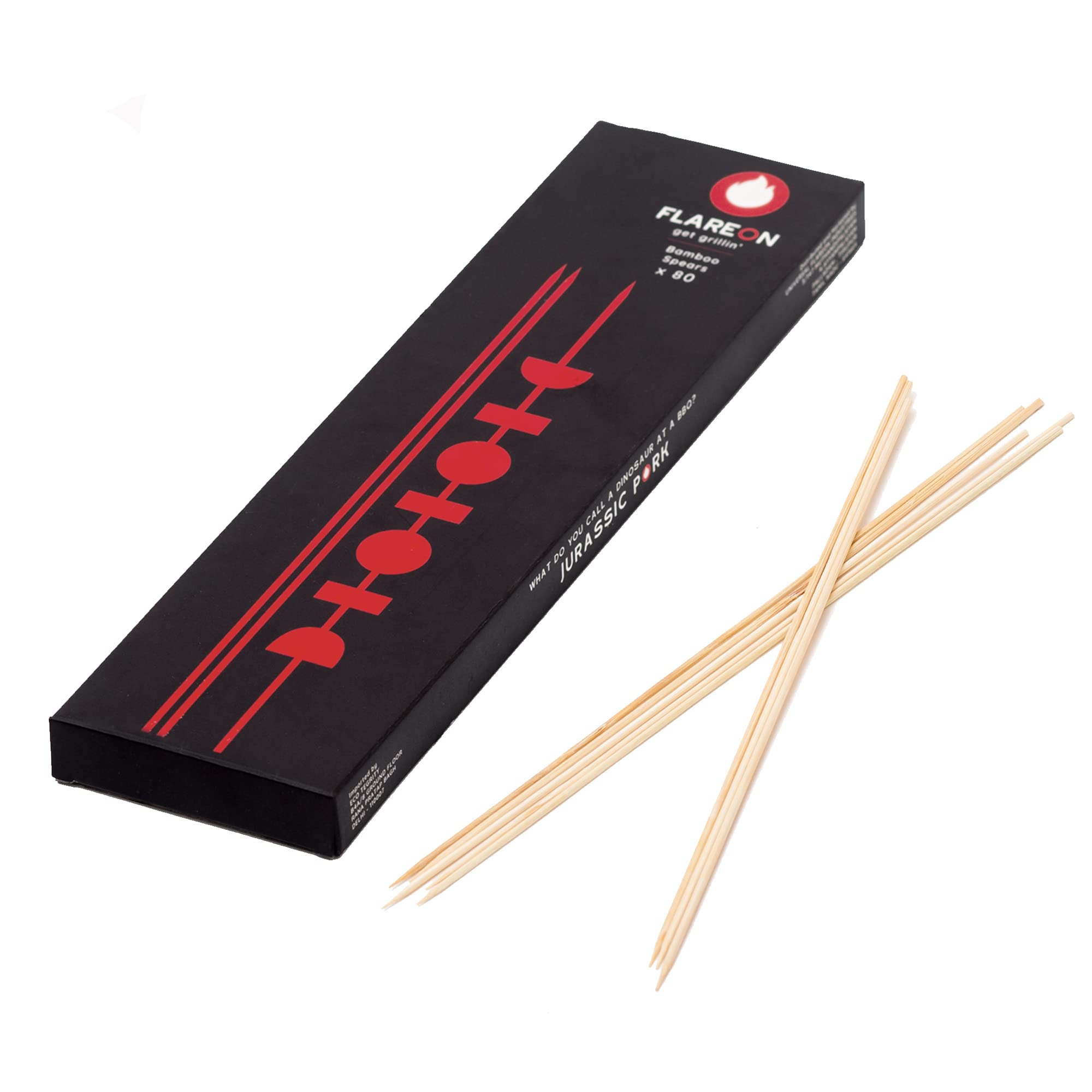 FLAREON Bamboo Spears Barbecue(BBQ) Skewers |Pack of 2|(160 units) (B07PSNLVTS) Amazon Price History, Amazon Price Tracker