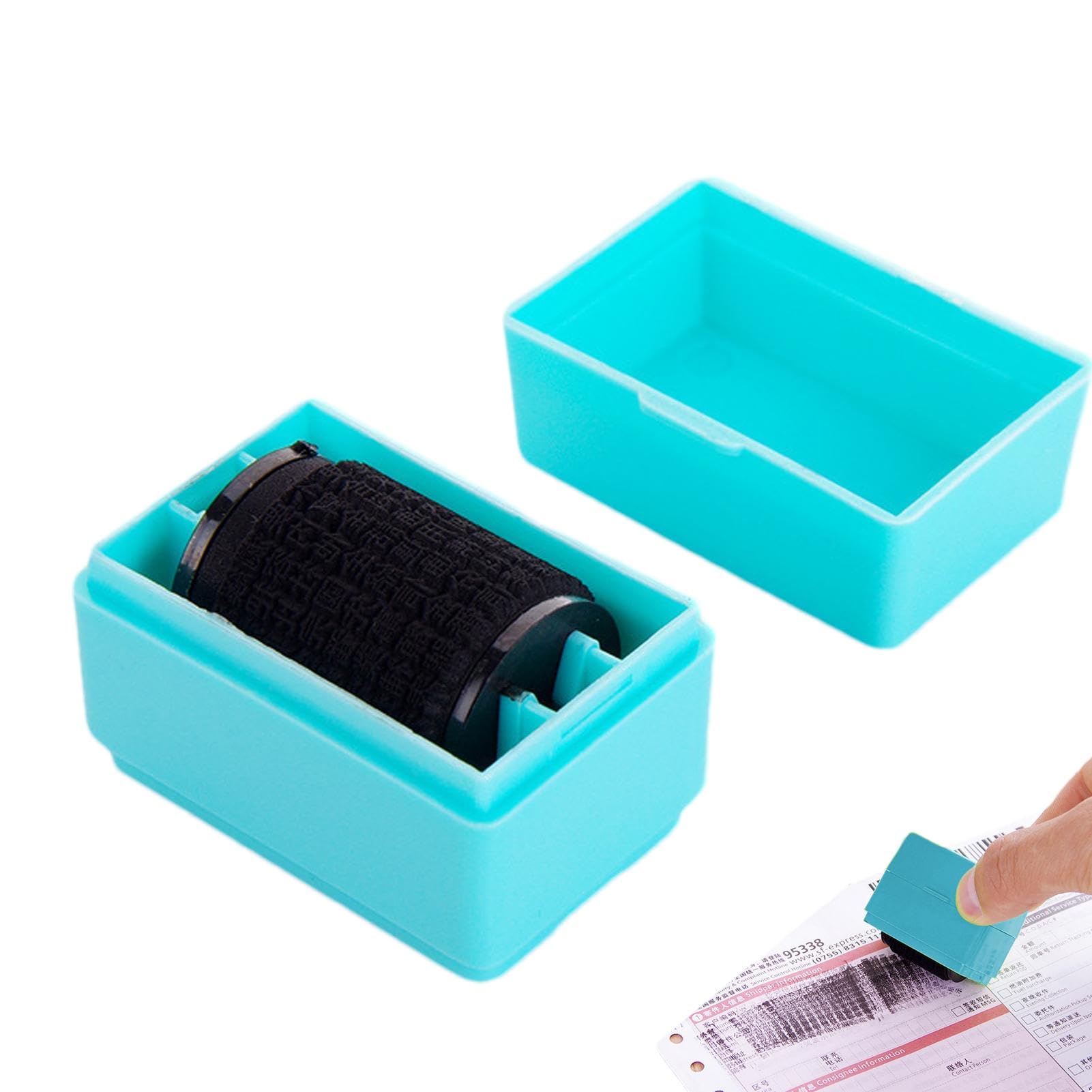 Amazon.com: Confidential Roller Stamp - Anti-Theft Ink Roller Security ...