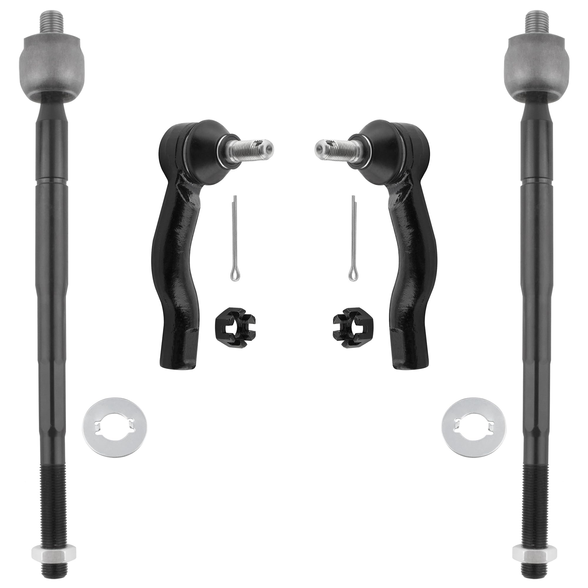 Amazon.com: BOXI 4PC Steering Tie Rod Ends Fit for Toyota RAV4