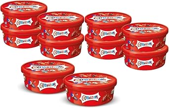 Celebrations Milk Chocolate & Biscuit Bars Sharing Tub 500g Pack of 10