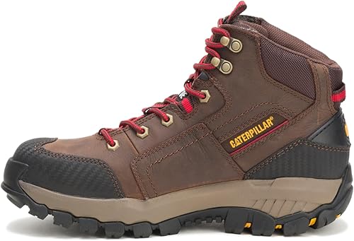 Cat Footwear Botas Navigator Mid de 6 pulgadas con punta de acero impermeable para hombre